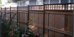 7ft Picture Frame Fence with Catalina Top