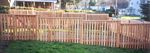 Picket Fence with 2x4 Cap